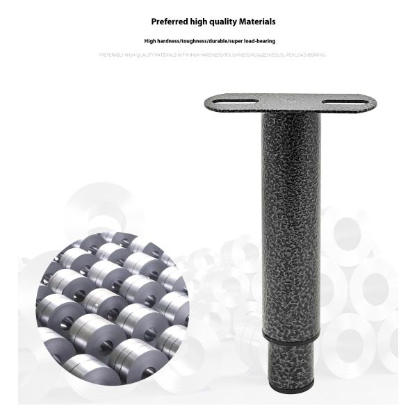 Adjustable Retractable T-shaped Metal Foot Bed Frame Modern Style Shelf Furniture Hardware Comfortable Support Bed Legs