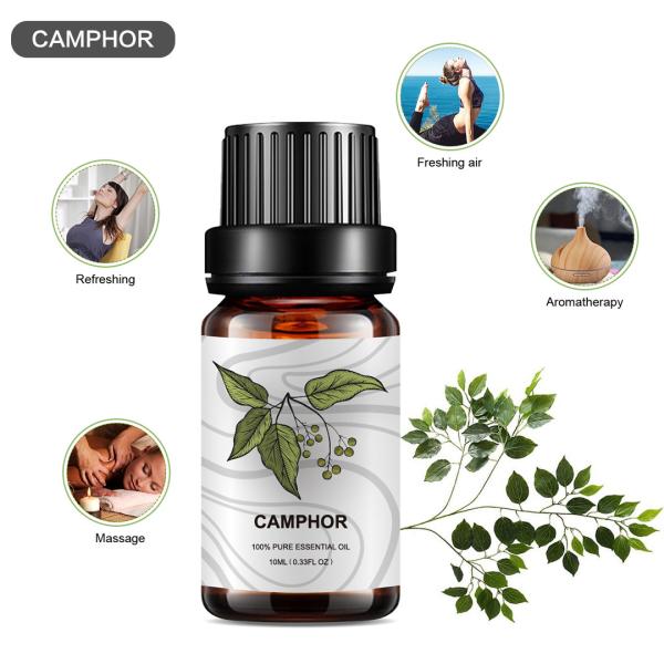 Pure Camphor Home Fragrance Essential Oils Natural ODM MSDS Antidepressant