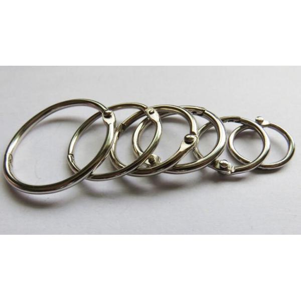 Metal silver nickel finish  50mm(2