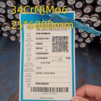 34CrNiMo6 Barras redondas de acero de aleación apagada normalizada recocida DIN 1.6582 OD 25mm