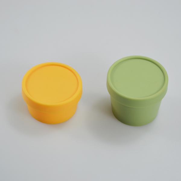 Couleur claire ou personnalisée 50ml/100ml Crème pour peau du visage Jar de crème PP Mate Container