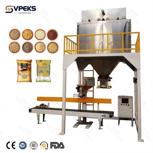 Semi Automatic Multi Head Weigher Packing Machine With 2 Heads Belt Linear Weigher Weighing And Packaging Machine