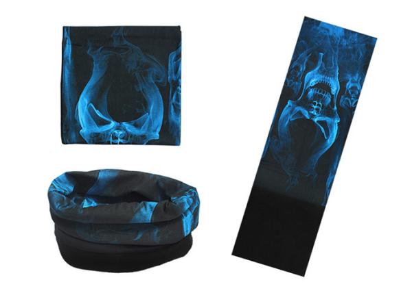 Black Fleece Skull Polar  Headwear Low Fiber Properties Not Deformation