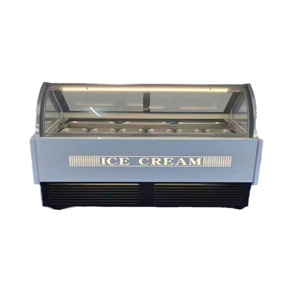 Hotsale Ice Cream Display Case Cabinet Big Capacity Freezing Equipment