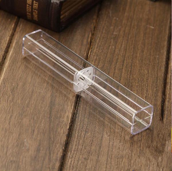 Lowest Price Transparent plastic PVC pen Box gift promotion use