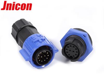 Conector impermeável de 12 dados do Pin, conector impermeável da montagem do painel