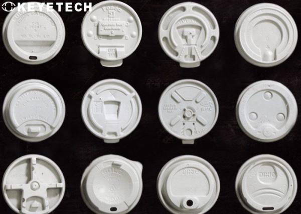 Sistema de inspeção plástico das tampas do café com a câmera industrial alta de Piexl