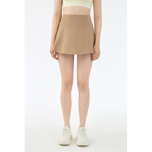 Синяя плиссированная юбка для гольфа для женщин с высокой талией