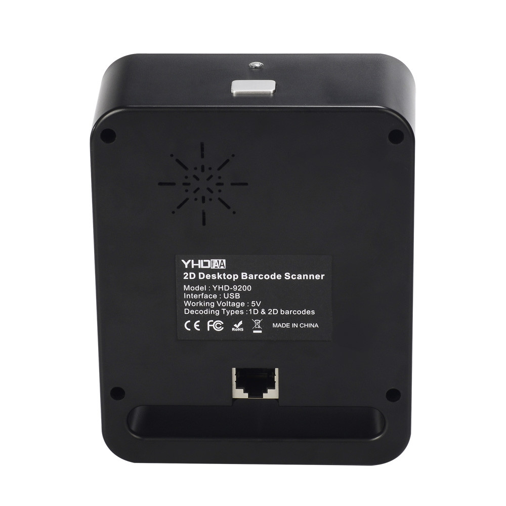 2D настольный всенаправленный читатель кода штриховой маркировки YHD-9200D USB блока развертки лазера COMS