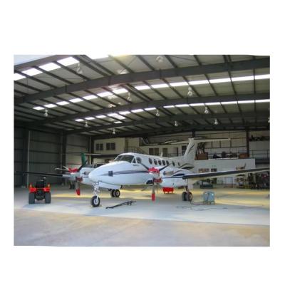 High Quality Low-Cost Large Span Metal Prefab Aircraft Hangars