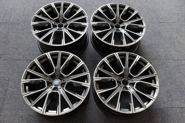 66.6 Hole Multi Spoke 20 Inch 5x112 Alloy Rims For BMW 7series 740 M
