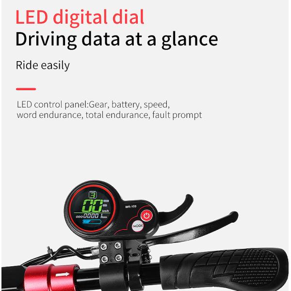 10/11 Inch 48V 60V 1000W 2000W High Power High Speed Cross-Country Electric Scooter