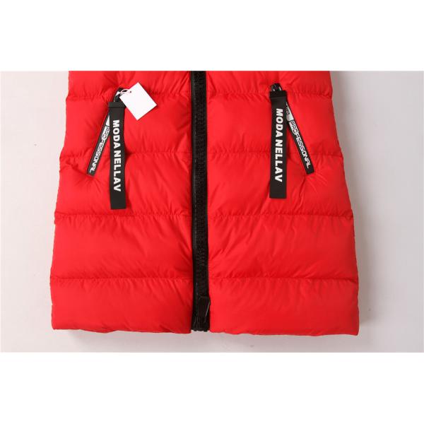 Fashion Casual Children's Winter Clothes red Girls Long Puffer Jacket