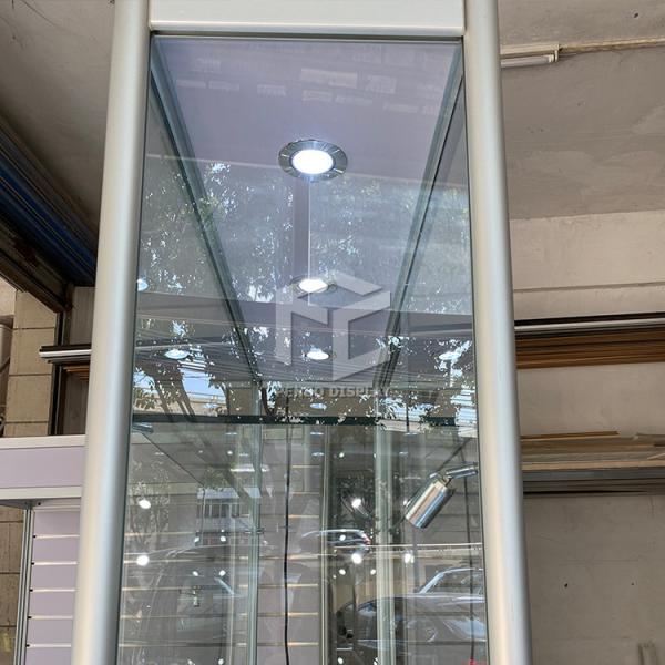 T4 Lighting Museum Glass Display Cabinet
