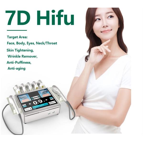 Latest Hifu 7D Focused Ultrasound 7D Hifu Body And Face Slimming Machine 7D Hifu For Winkle Removal