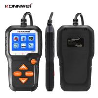 O verificador multilíngue da tensão da bateria acidificada ao chumbo de KW650 6V 12V para carros viaja de automóvel