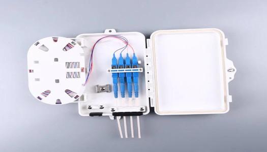 4A FTTH mini Termination box for fiber with Single mode & Duplex mode