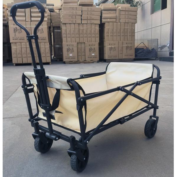 Roll Container Heavy Duty Wheel Outdoor Folding Wagon Cart for Camping and Travelling