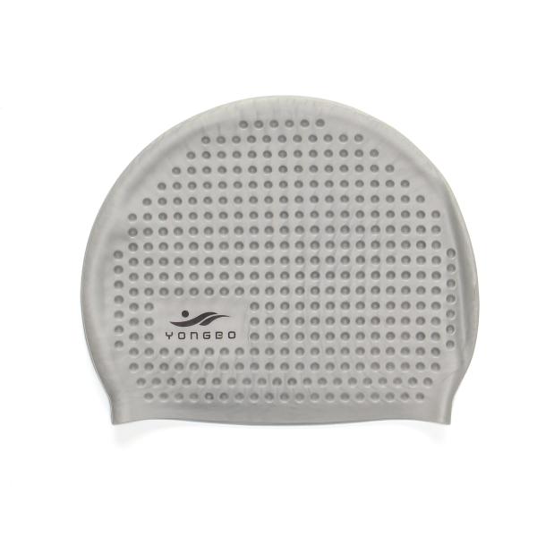 Copozz Silicone Waterproof Men Women Swimming Swimming Cap for Long Hair Hat Cover Ear Bone Pool