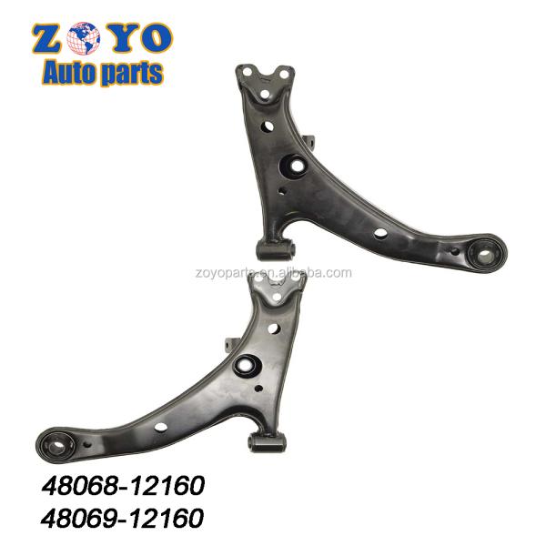 Black E-coating Front Lower Control Arm for Toyota Corolla Wagon 1992-2002 OEM Standard