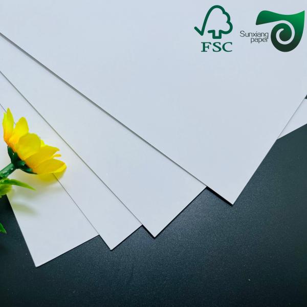 3mm Thick Grey Core Double Sided White Coated Duplex Laminated Board CCNB CCWB