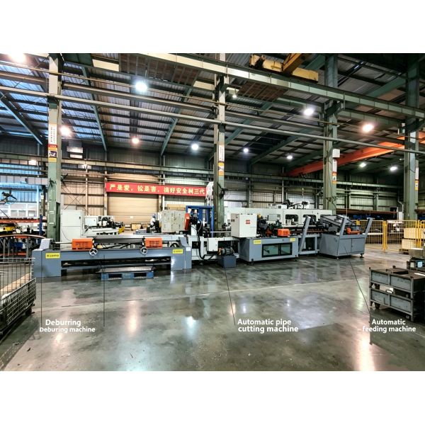 Pipe End Cutting Chamfering Bending Forming Automatic Production Line