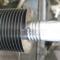 DELLOK A192 Bolier Cooling 6FPI Stainless Steel Fin Tube Seamless