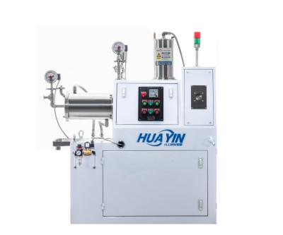 5L 10L Sand Mill Pin Type Horizontal Bead Grinding Machine