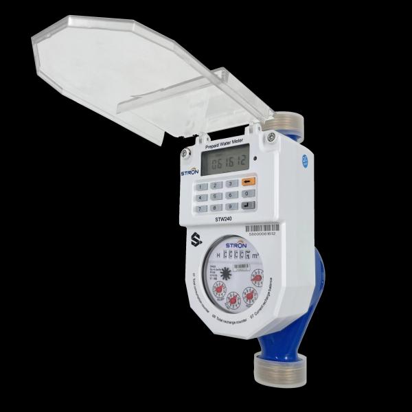 Pression de fonctionnement du compteur d'eau intelligent STS hautement intégré ≤1,6 MPa Compteur d'eau froide pour la gestion de la consommation d'eau