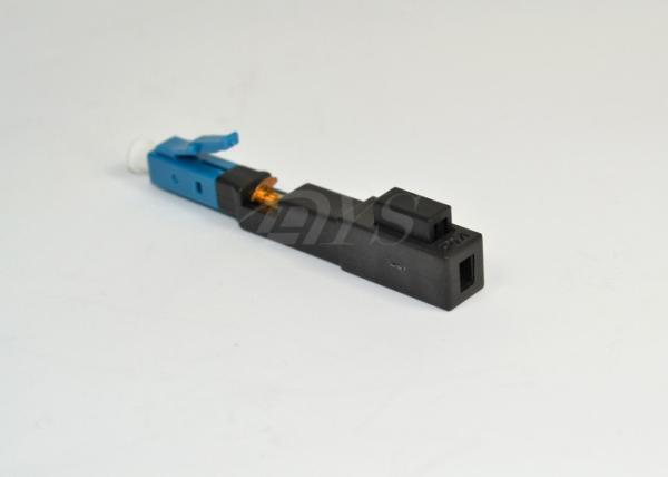 Singlemode LC / PC Optical Fiber Connectors , SM Blue House Fast Connector