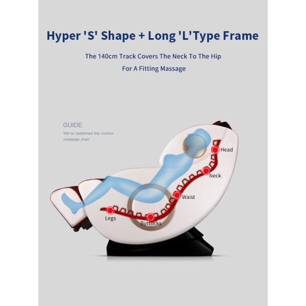 AI Controller Heated Back Kneading Massage Chair 3D Heating Therapy ROHS