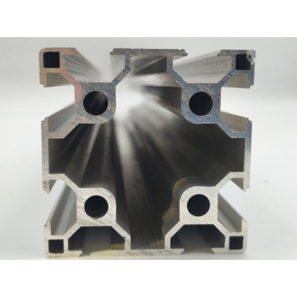 6060 double-groove industrial extruded aluminum profiles, industrial profiles, 6060 aluminum alloy profiles