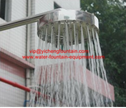 Stainless Steel 304  Vicky Showers Swimming Pool Fittings Customized Size