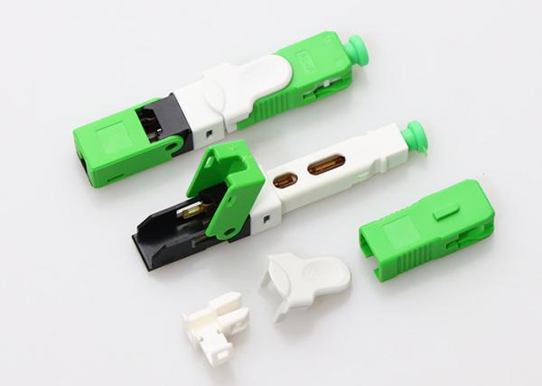 ESC250D Single Mode SC APC Fast Connector For FTTH