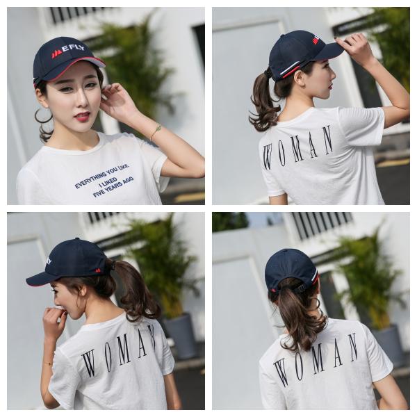 Men And Women 6 Panel Baseball Caps Low Profile With Sandwich Visor