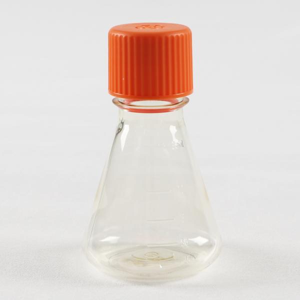 125ml печатает пользы лаборатории крышки сброса склянки Erlenmeyer поликарбоната пластиковой