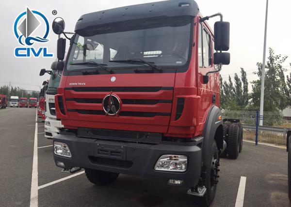 Northbenz Beiben 6x4 6x6 10 Wheel Cargo Lorry Truck Heavy Duty 25 Ton / 30 Ton