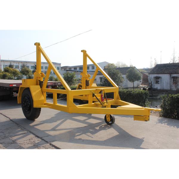 5 Ton Cable Drum Carriage Cable Reel Trailer Wire Reel Trailer Underground Cable Tools