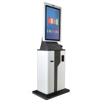 Conveniente quiosco de facturación con dispensador de tarjetas y sistema operativo Android/Linux/Win7/8/10/11