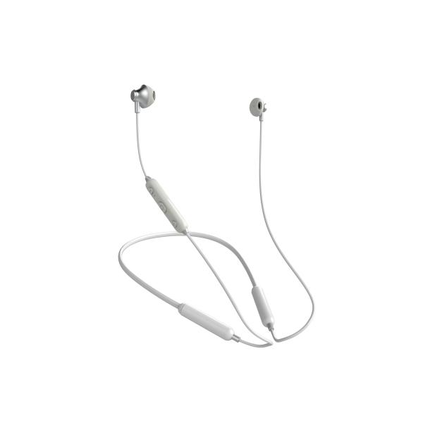 Hot neckband bluetooth wireless earphones,long playing time stereo sound bluetooth earphones with metal housing