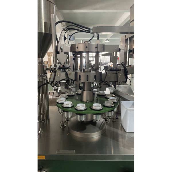 Controlled Automatic Cosmetic Lotions Hand Sanitizer Gel Ointment Skin Care Products Cream Tube Filling Machine Sealing Machine