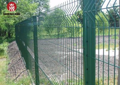 Bending Processing Powder Coated Garden Fence 3d Curved