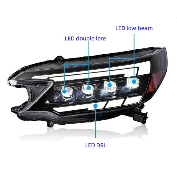 OEM Standard Size Full LED Headlight for Honda CR-V 2012-2014 Year Dual Projector
