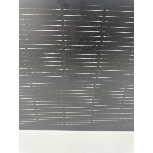 120W Fiberglass Flexible Solar Panel for Home Boat Marine Portable Bendable 12V Curve Surface Black