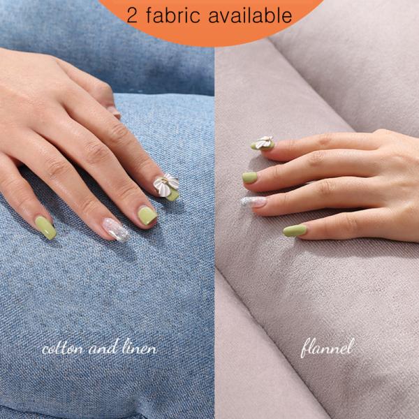 Minimalist Design Style Portable Floor Chair Legless Tatami with Back Support Fabric Cover Material