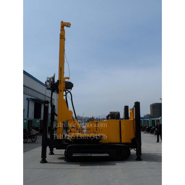 Hydraulic Multi - Functional Water Well Drilling Machine With Dth Hammer Drilling JKS300