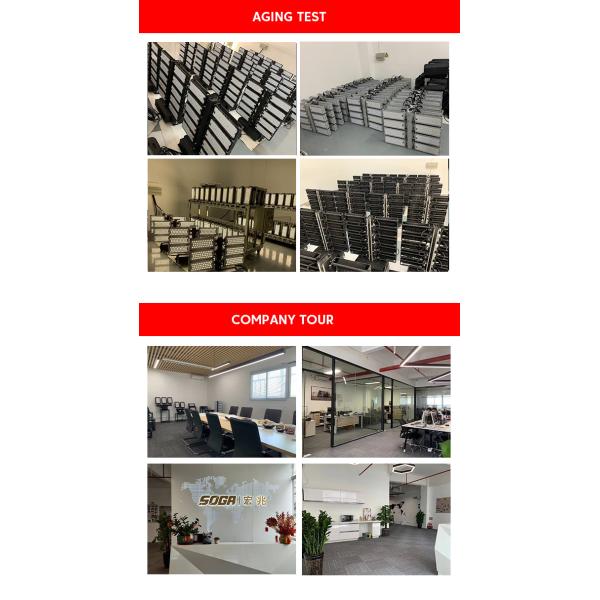 10KV Автостоянка LED Light DMX Control RGB Sports Field Lights Flood Lights