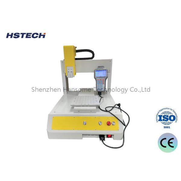 Repeat Accuracy ±0.02mm Glue Dispensing Machinery with Manual Programming Operation