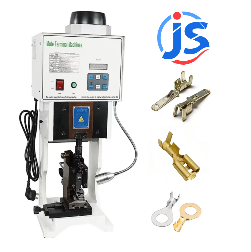 Manual Crimping Machine with 1.5-ton Crimp Pressure 3000-4000 Terminals/Hour and Compact Size 200x240x500mm