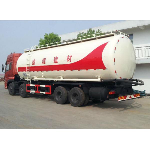 Warning System Bulk Cement Truck 12 Tires With Reflecting Mark Safety